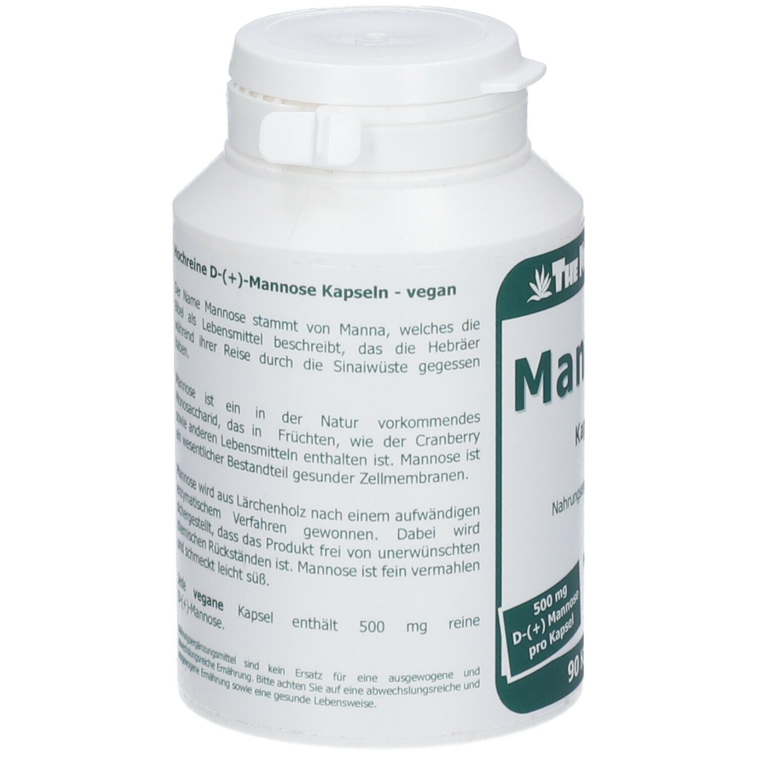 Mannose 500 mg vegetrarische Kapseln