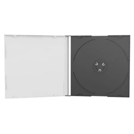 MediaRange DVD/CD Hüllen, schwarz, 50 Stück