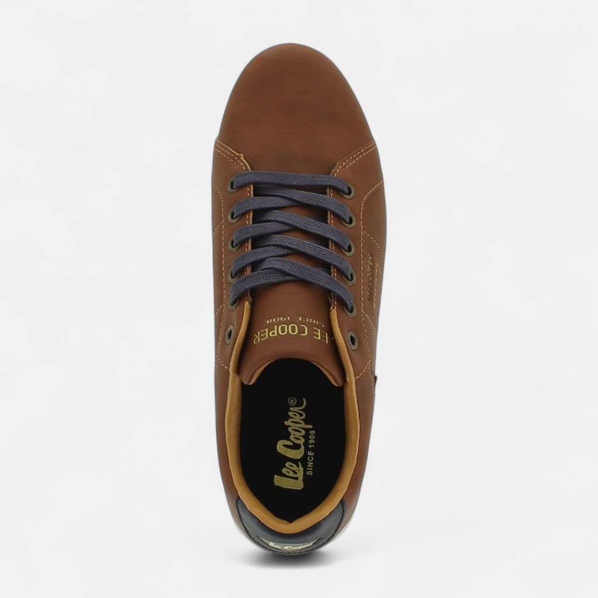 Baskets basses Homme cognac