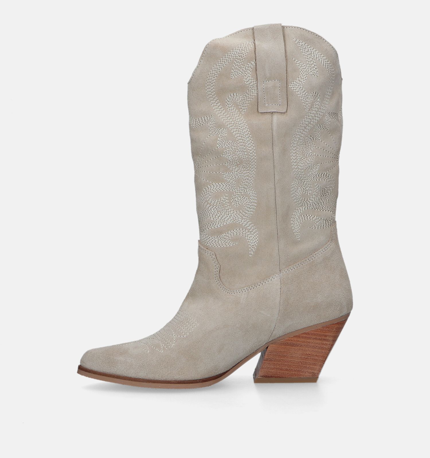 Cowboy boots beige