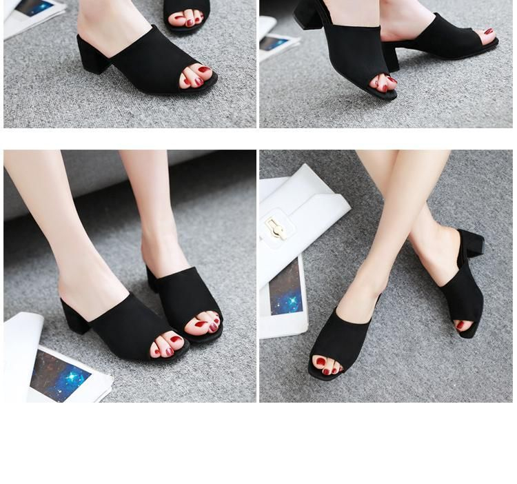 Freesia - Sandalen met blokhak