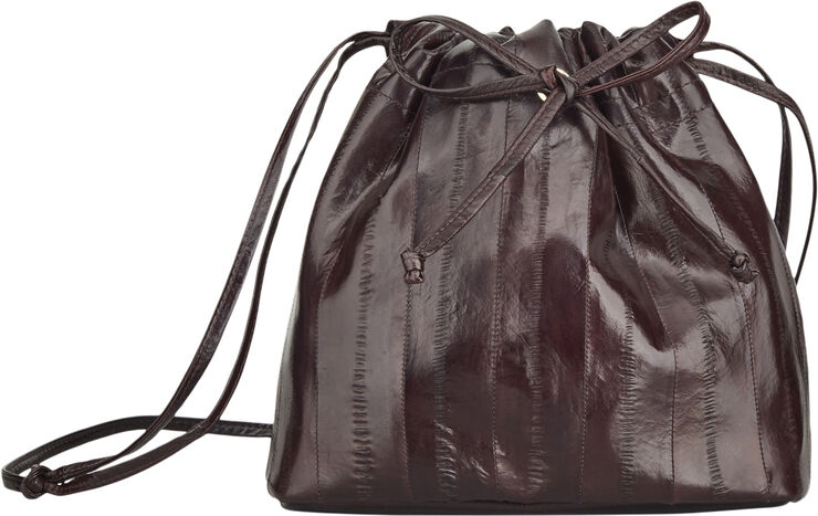 Becksöndergaard Eelskin Gila Bag Hot fudge brown