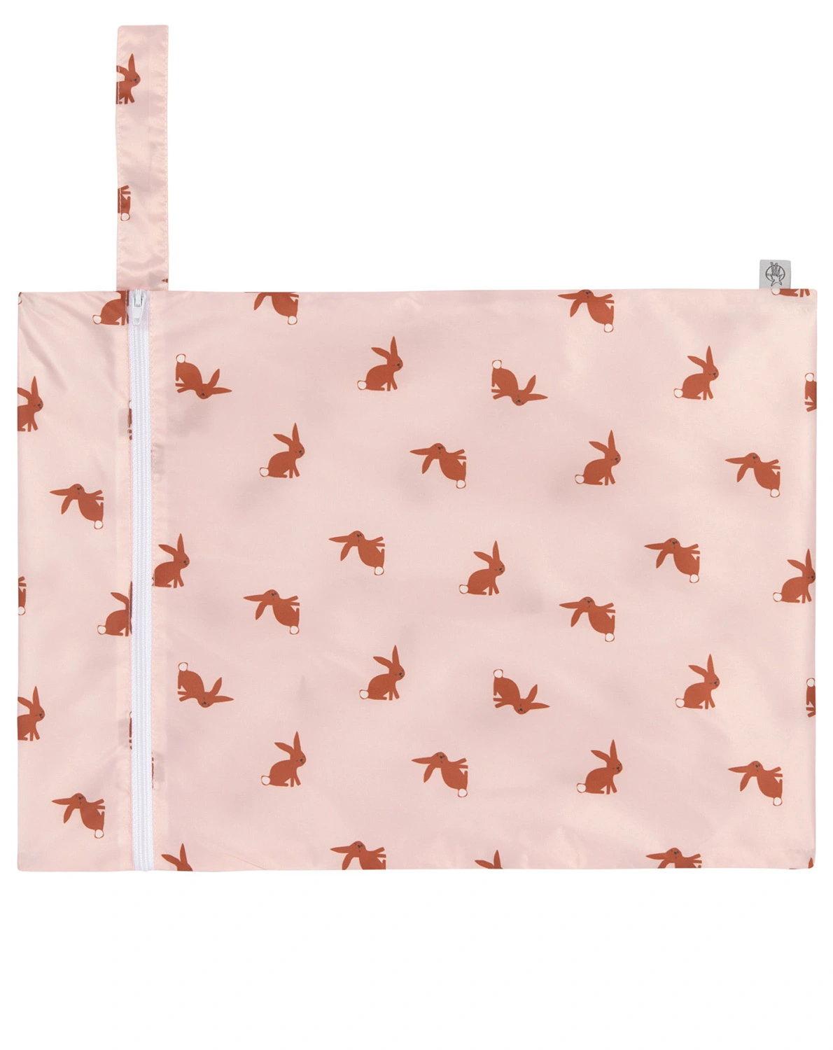 Nasstasche LITTLE FOREST RABBIT 2er Set in rosa/weiß