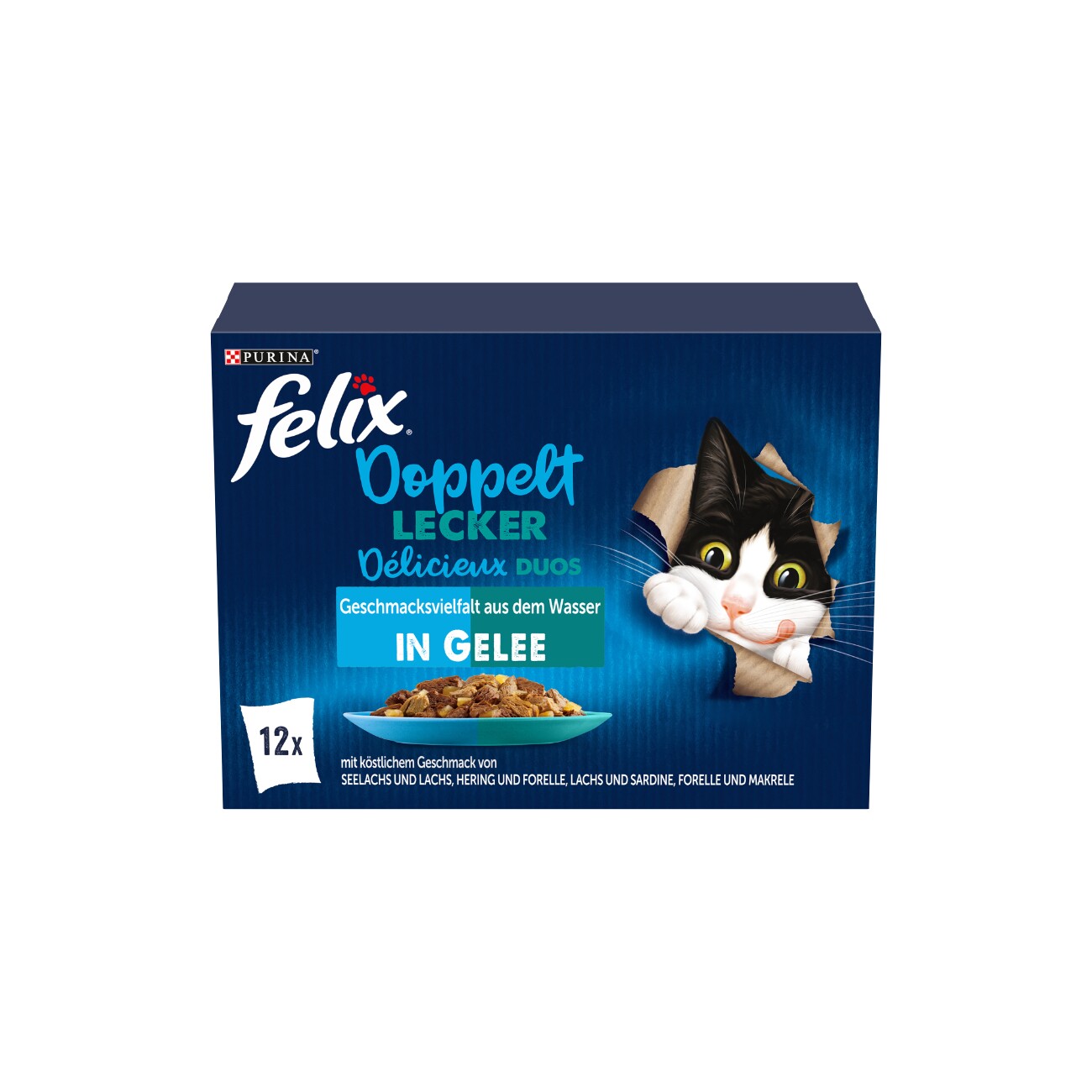 Felix Doppelt Lecker 12x85g Geschmacksvielfalt aus dem Wasser