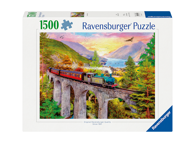 Puslespill Autumn Viaduct 1500 brikker, Ravensburger
