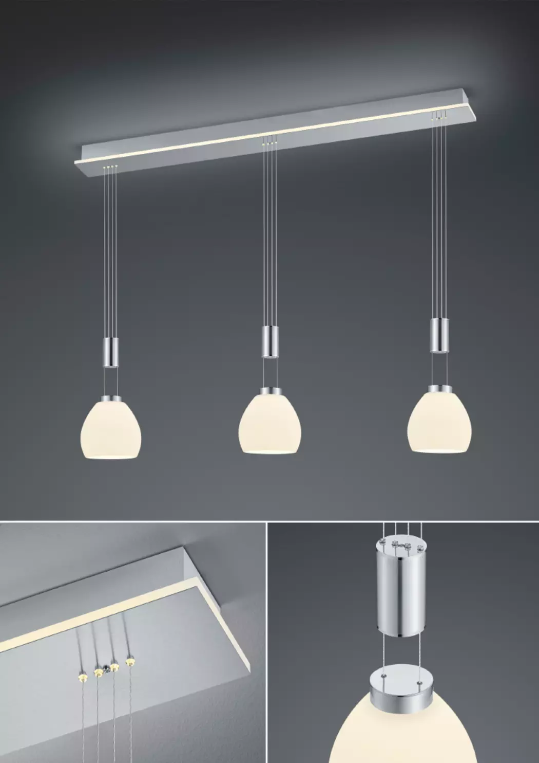 LED-Pendelleuchte Sam