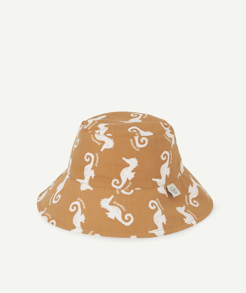 LASSIGCHAPEAU HIPPOCAMPES ANTI-UV RÉVERSIBLE BÉBÉ FILLE