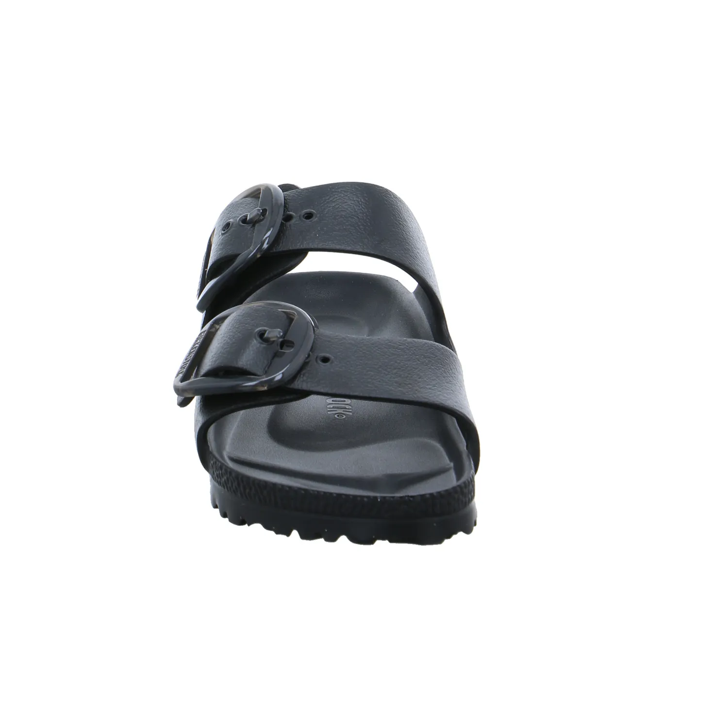 BIRKENSTOCK Badeschuh Schwarz Lederimitat