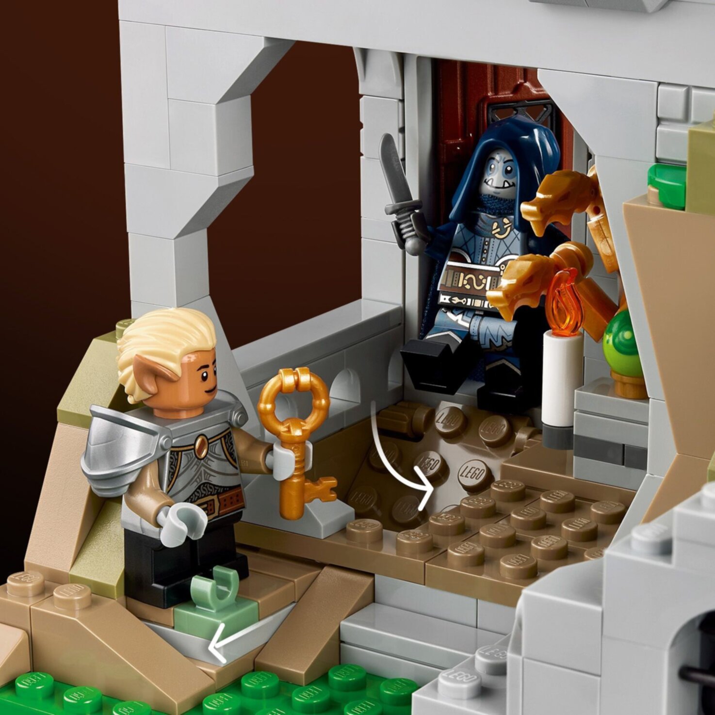 LEGO® Ideas 21348 Dungeons & Dragons: Die Sage vom Roten Drachen (LEGO® Rare Set)