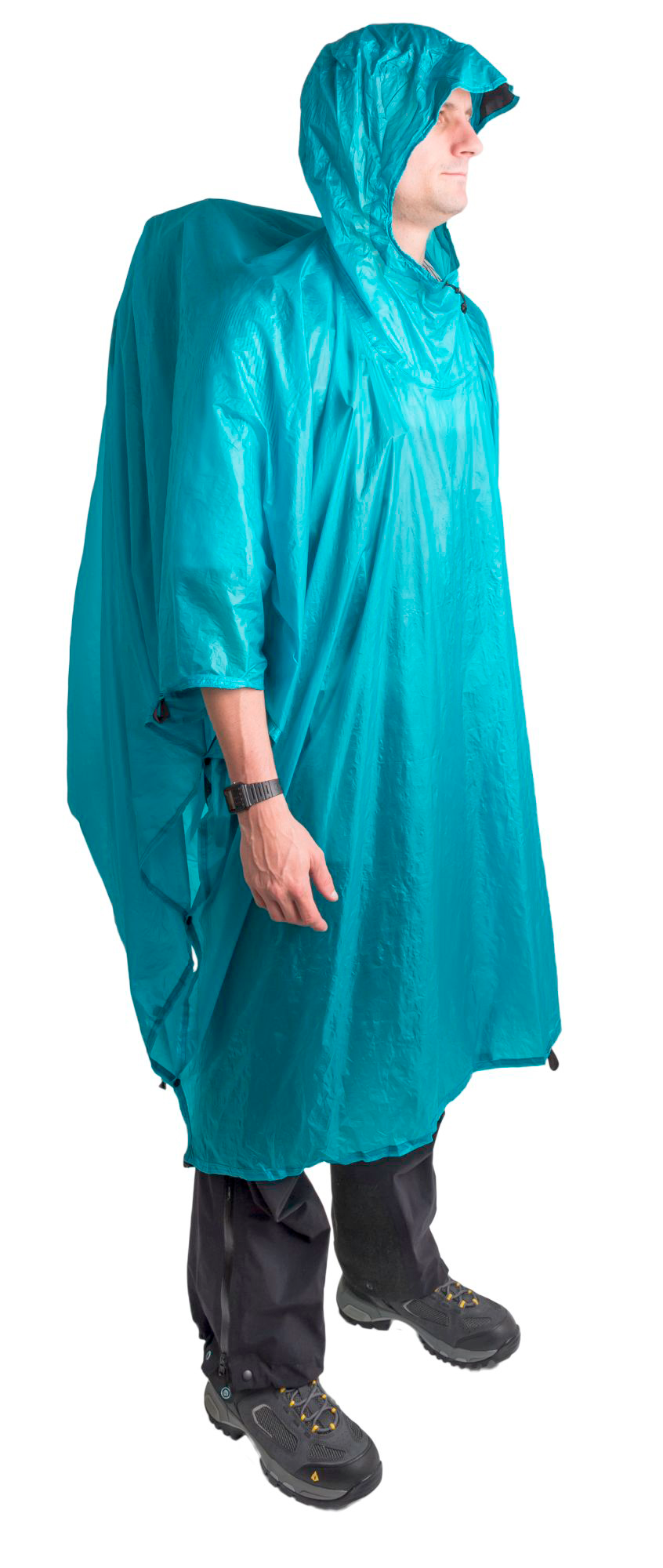 Sea to Summit Ultra-Sil Nano Tarp Poncho Regenponcho blau