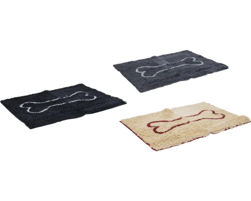 Dirty Dog Deurmat Runner Pootafdruk Diverse Kleuren 90 x 66 cm Beige Bruin Zwart Microvezel
