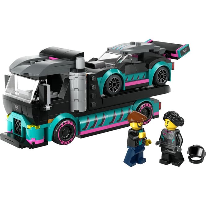 LEGO® City Great Vehicles 60406 - Autotransporter mit Rennwagen