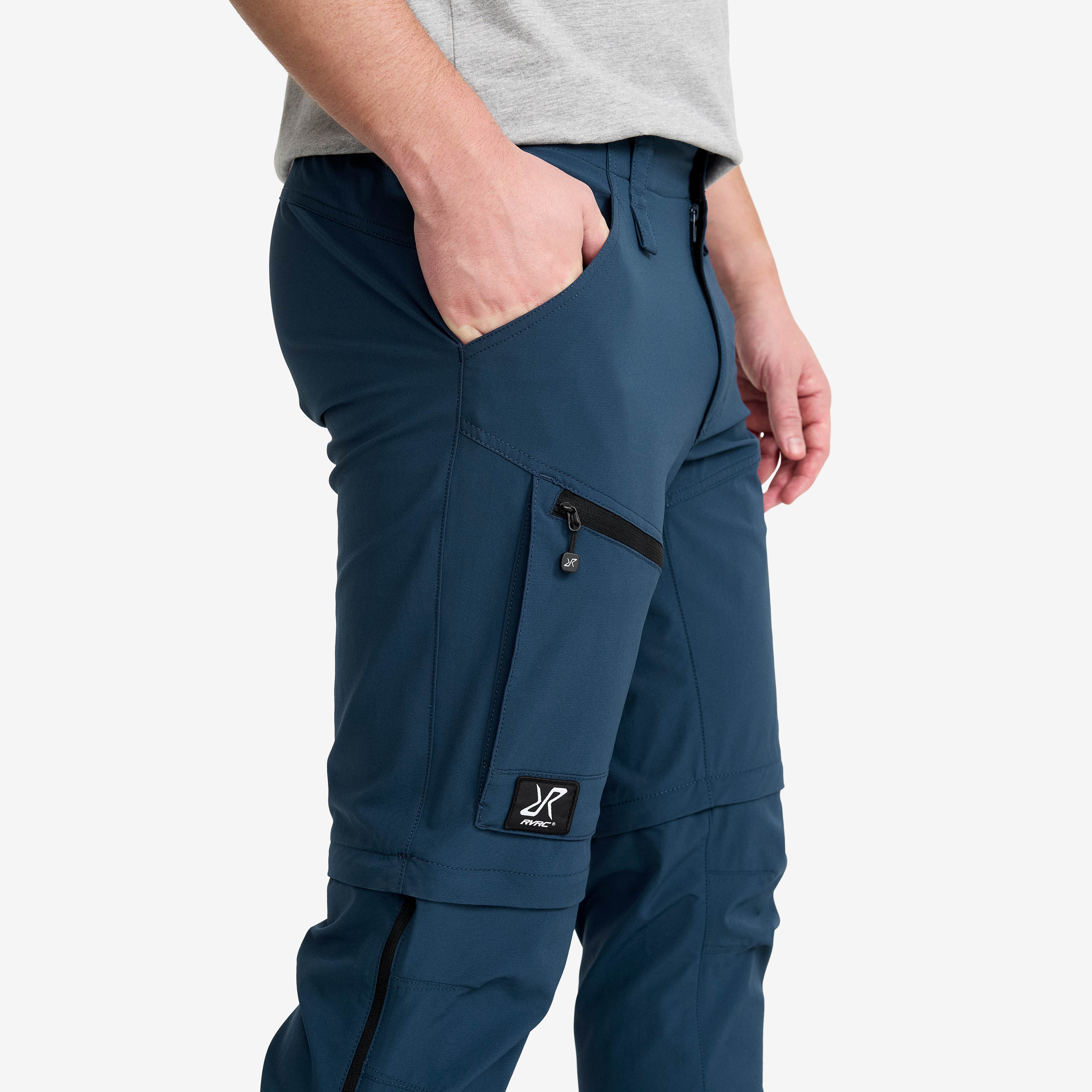 Range Pro Stretch Zip-off Pants Herre Moonlit Ocean/Black