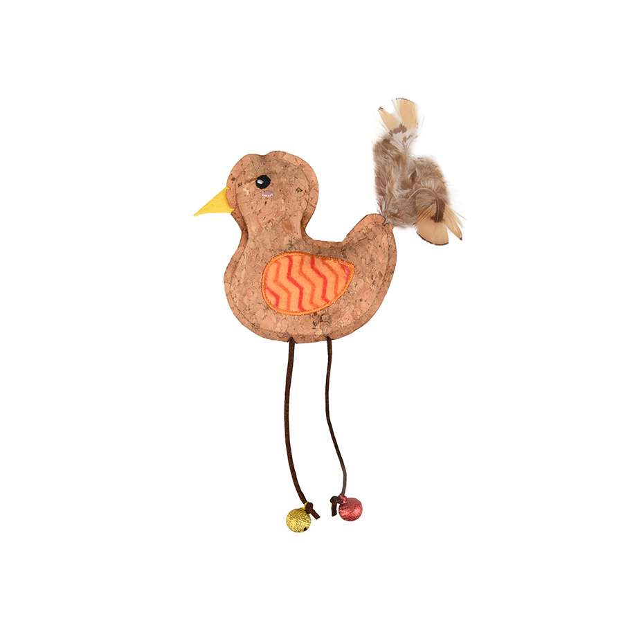 Flamingo JG, pássaros de pelúcia sortidos para gatos.