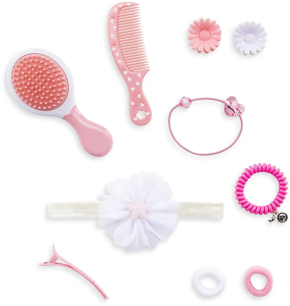 POUPEE TETE A COIFFER 10 ACCESSOIRES - COROLLE  MON SALON DE COIFFURE