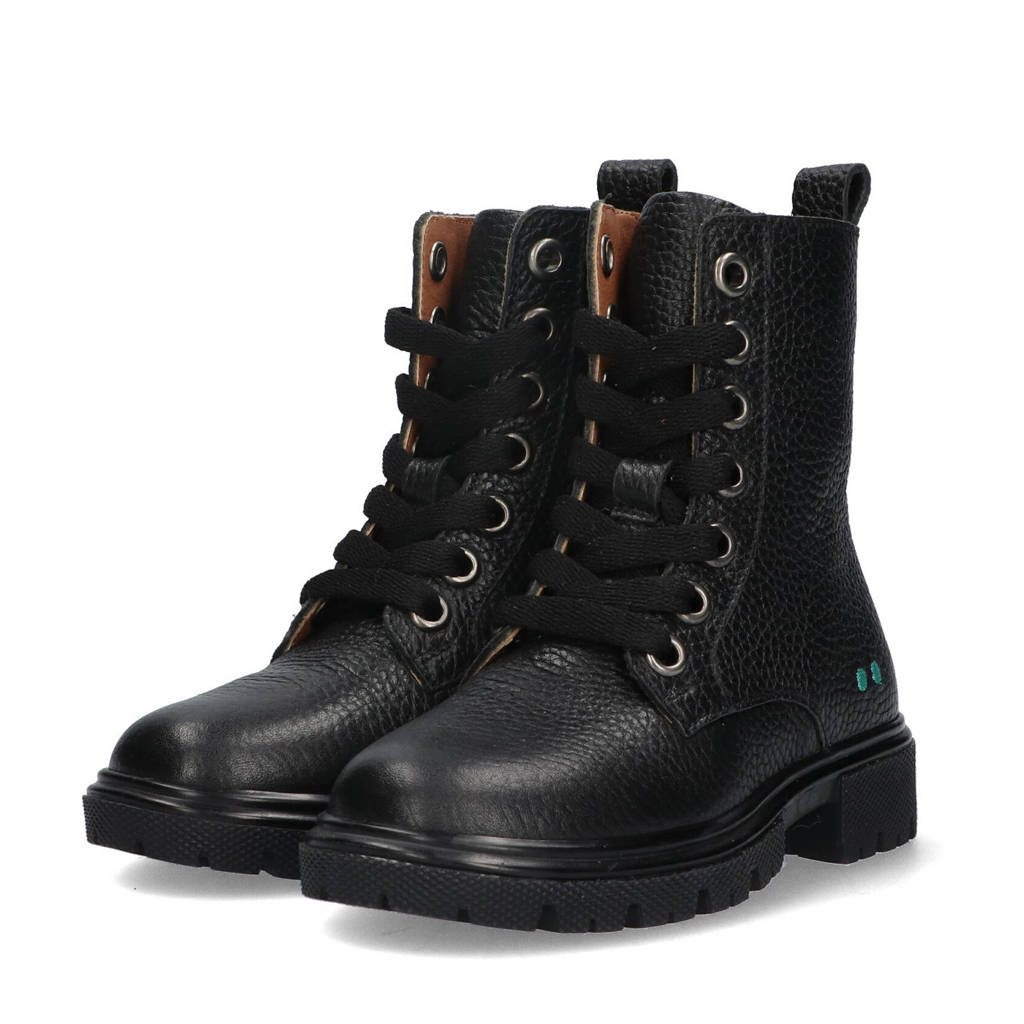 BunniesJR Saar Sterkleren veterboots zwart