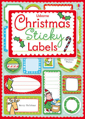 Christmas Sticky Labels (Paperback)