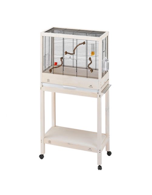 Ferplast Vogelkooi Giulietta 4 - Vogelverblijven - 57x30x50 cm Houtkleur
