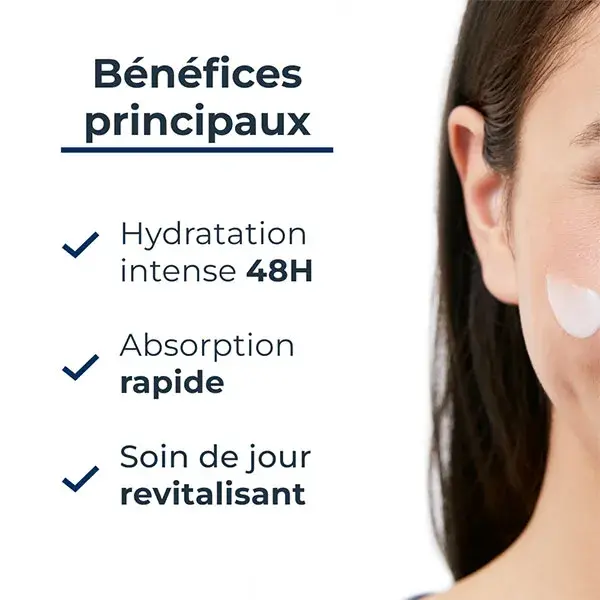 Creme facial Eucerin UreaRepair com 5% de ureia para pele seca, 50ml