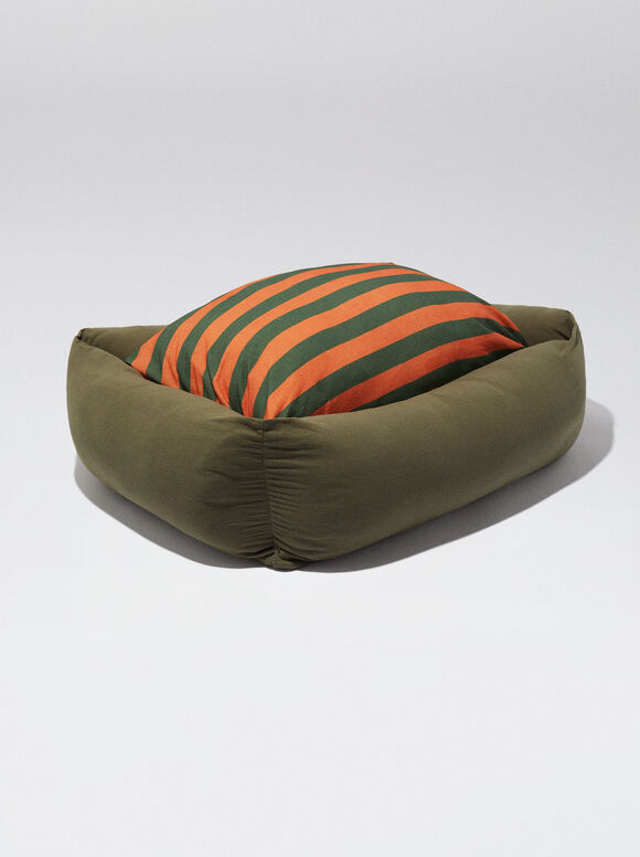 Cama para animais de estimação - Cáqui