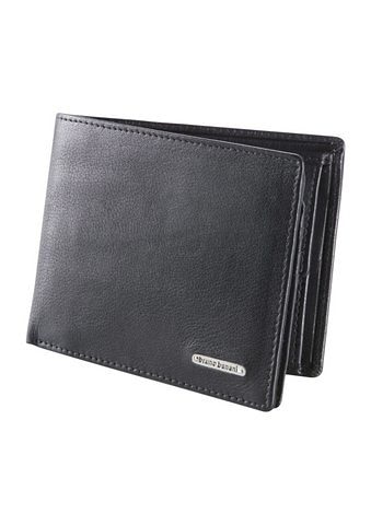 Bruno Banani Geldbörse aus Leder mit Logo Plakette