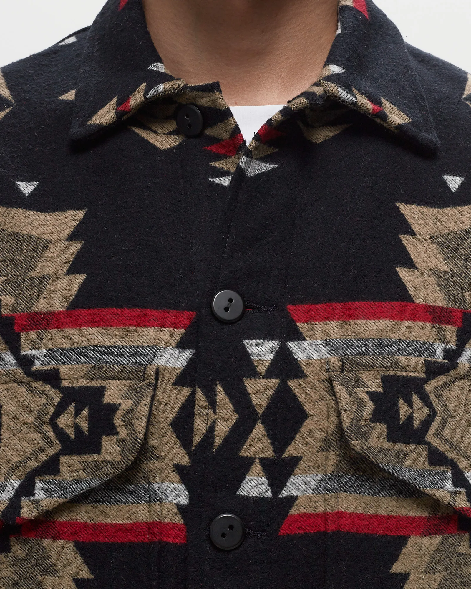 Pendleton CPO JACKET BLACK HARDING