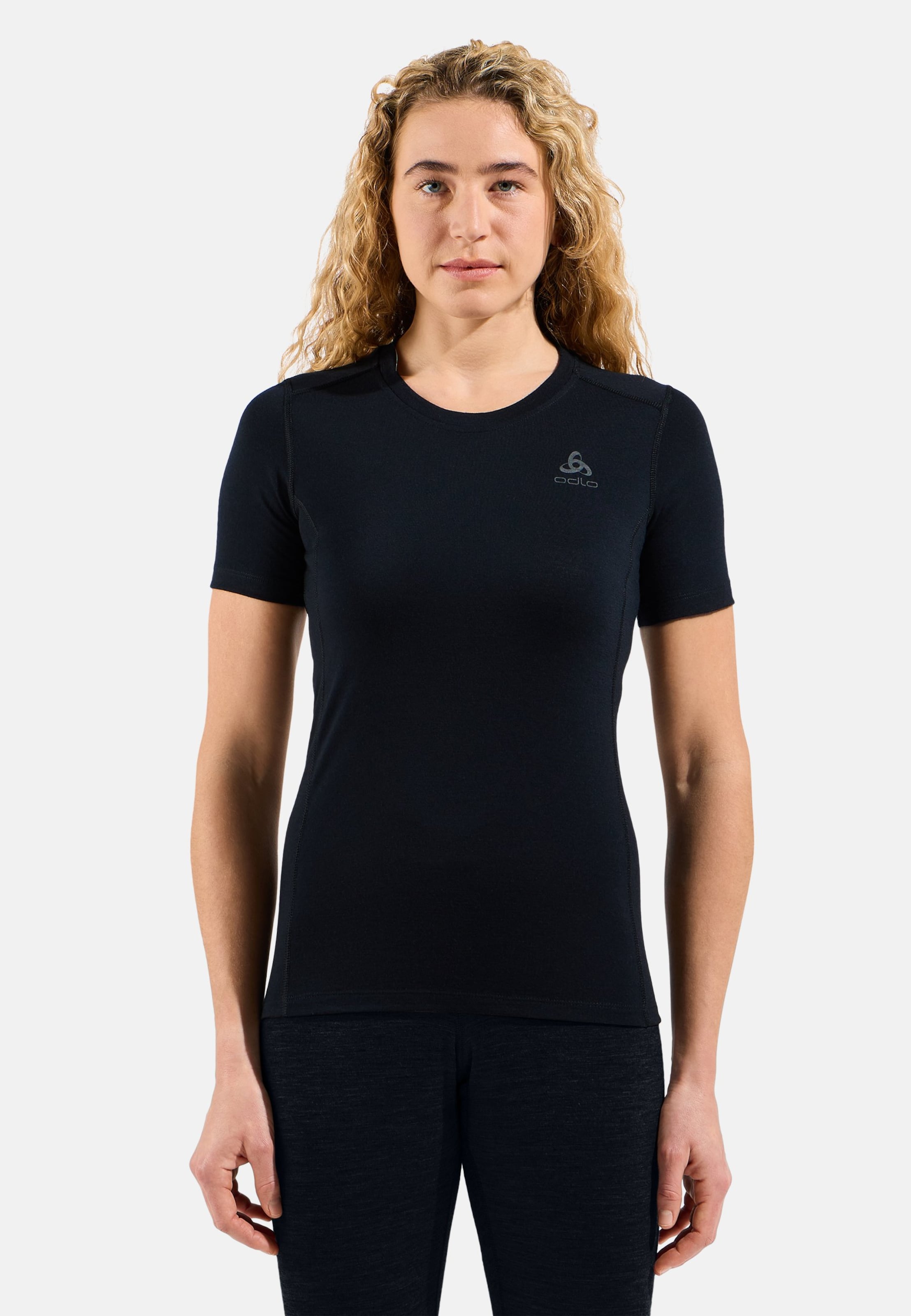 Natural Merino 200 Base Layer T-shirt in black