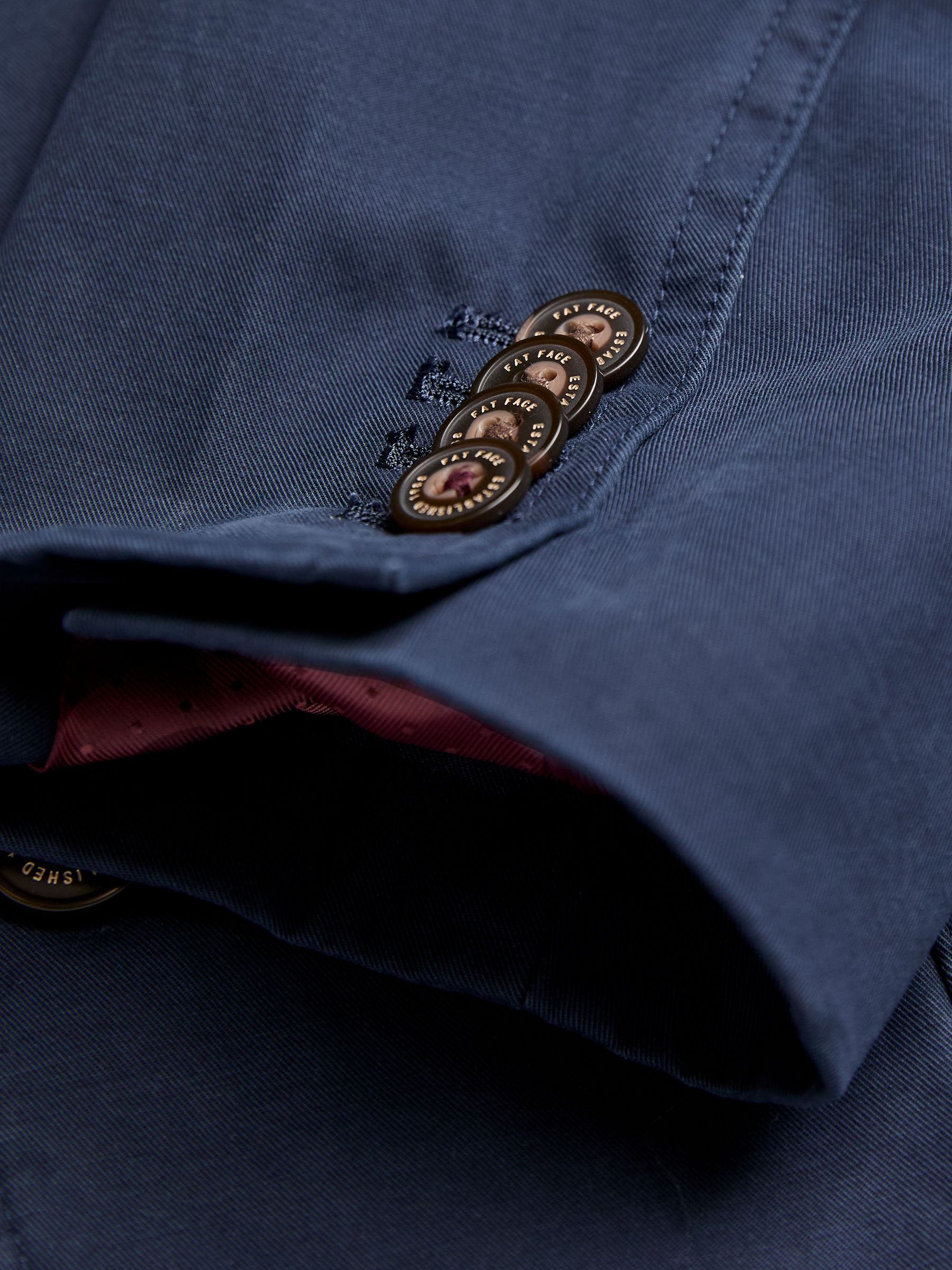 Marineblauw - FatFace 100% Cotton Blazer