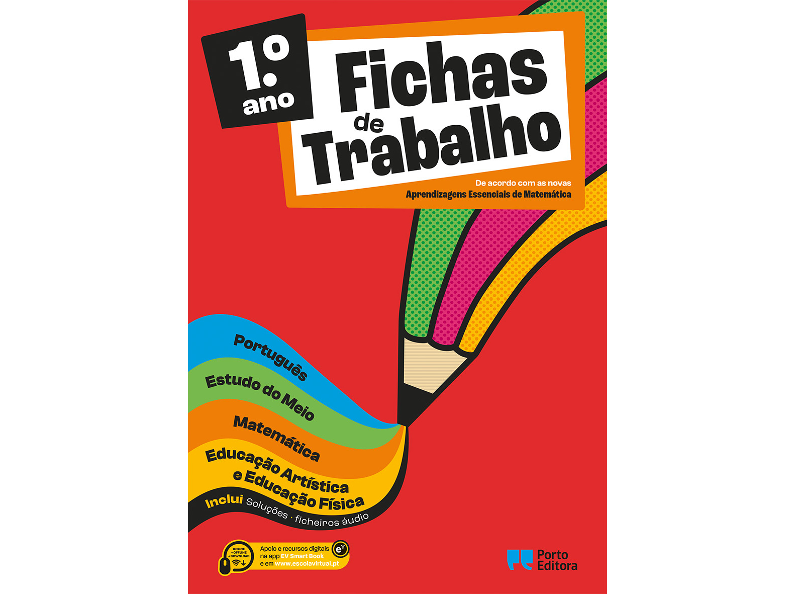 LIVRO FICHAS DE TRABALHO - 1.º ANO