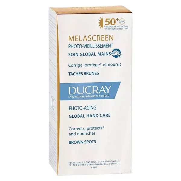 Ducray Melascreen Protetor Solar Facial para Mãos FPS 50+ 50ml