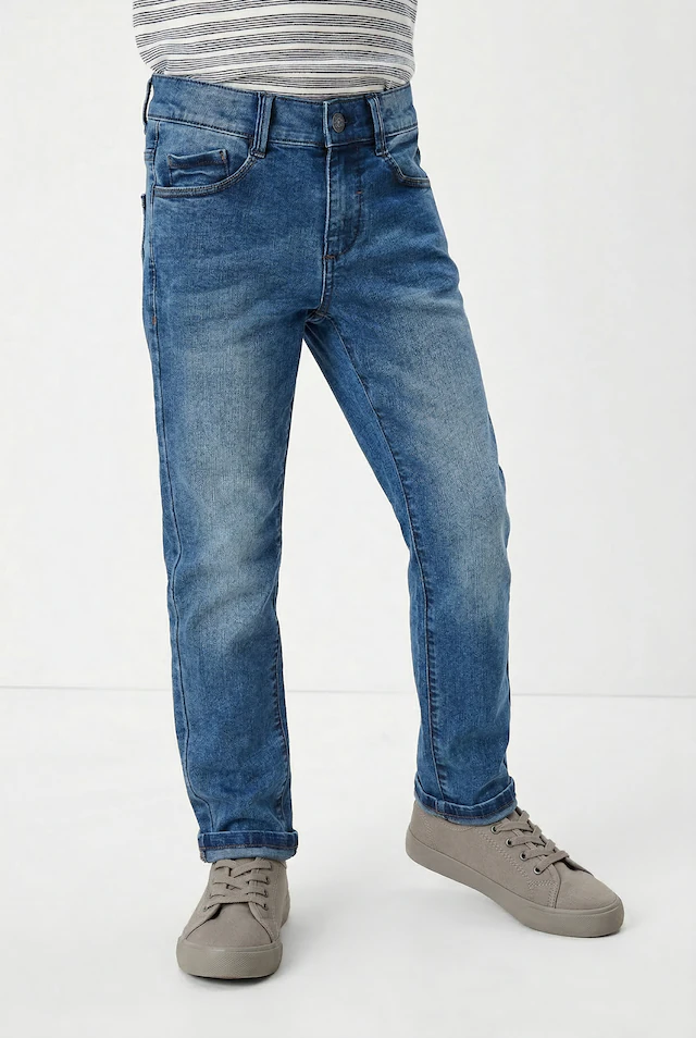 s.Oliver Junior Regular-fit-Jeans mit authentischer Waschung
