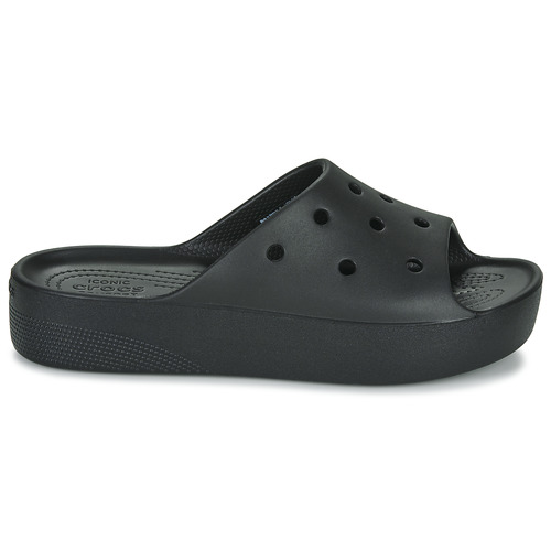 Crocs - CLASSIC PLATFORM SLIDE - Noir