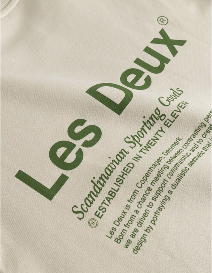 Les Deux Brody Sweatshirt 2. 0 Beige