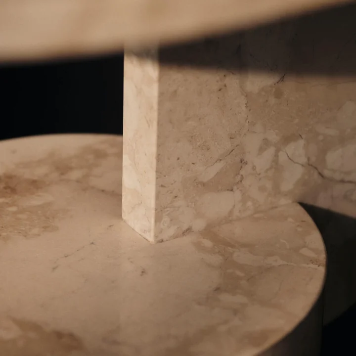 Ferm Living - Insert Beistelltisch, Esche schwarz gebeizt