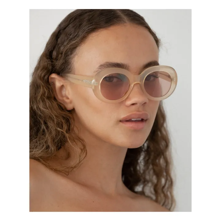 Lu Goldie Lunettes de Soleil Margot | Abricot