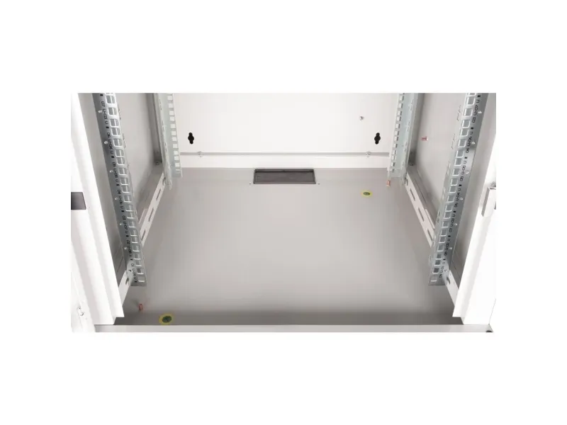 ROLINE 26.21.0003, Vægmonteret stativ, 9U, Nøglelås, Rack skinner, 12,2 kg, Grå