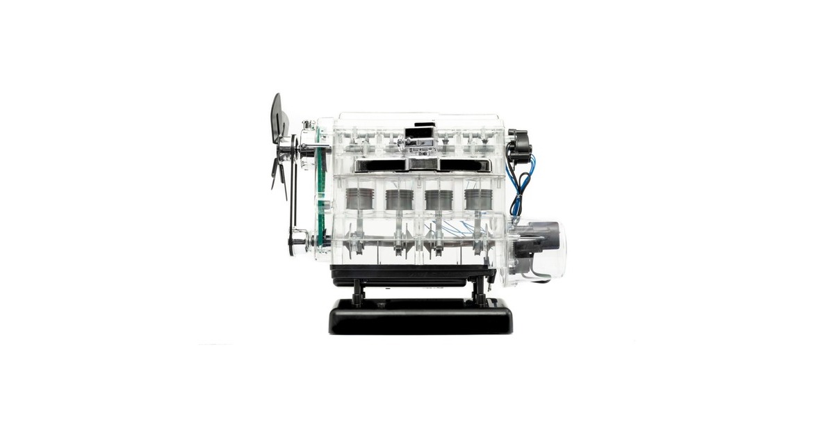 Franzis4-Cilinder motor Modelbouw  (Schaal 1:3)
