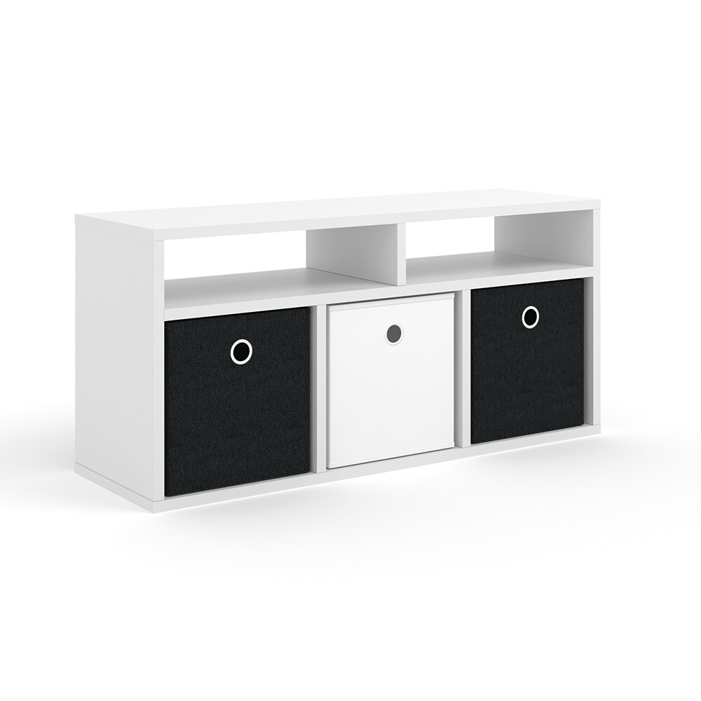 VICCO Raumteiler HYLDA 5 Fächer Weiß Standregal Regal Bücherregal Büroregal