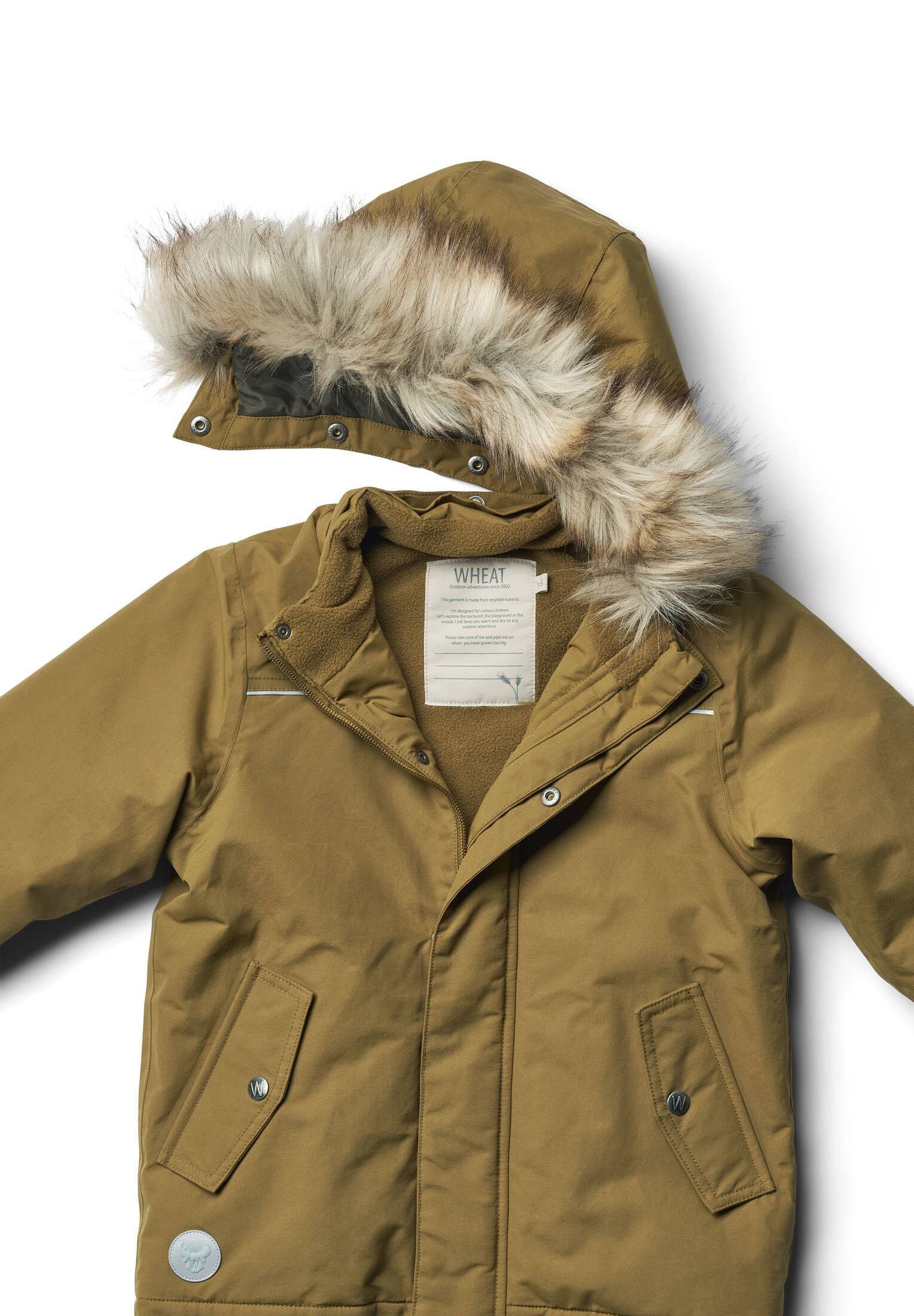 Wheat| Jungen Winterjacke Kasper Tech