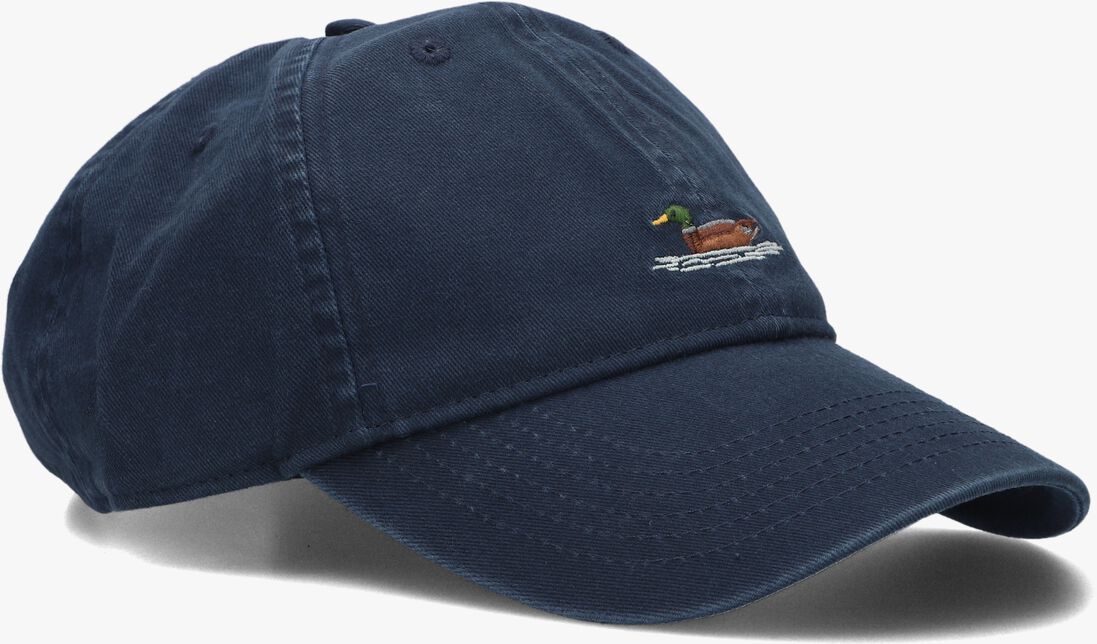 donkerblauwe forét pet duck washed cap