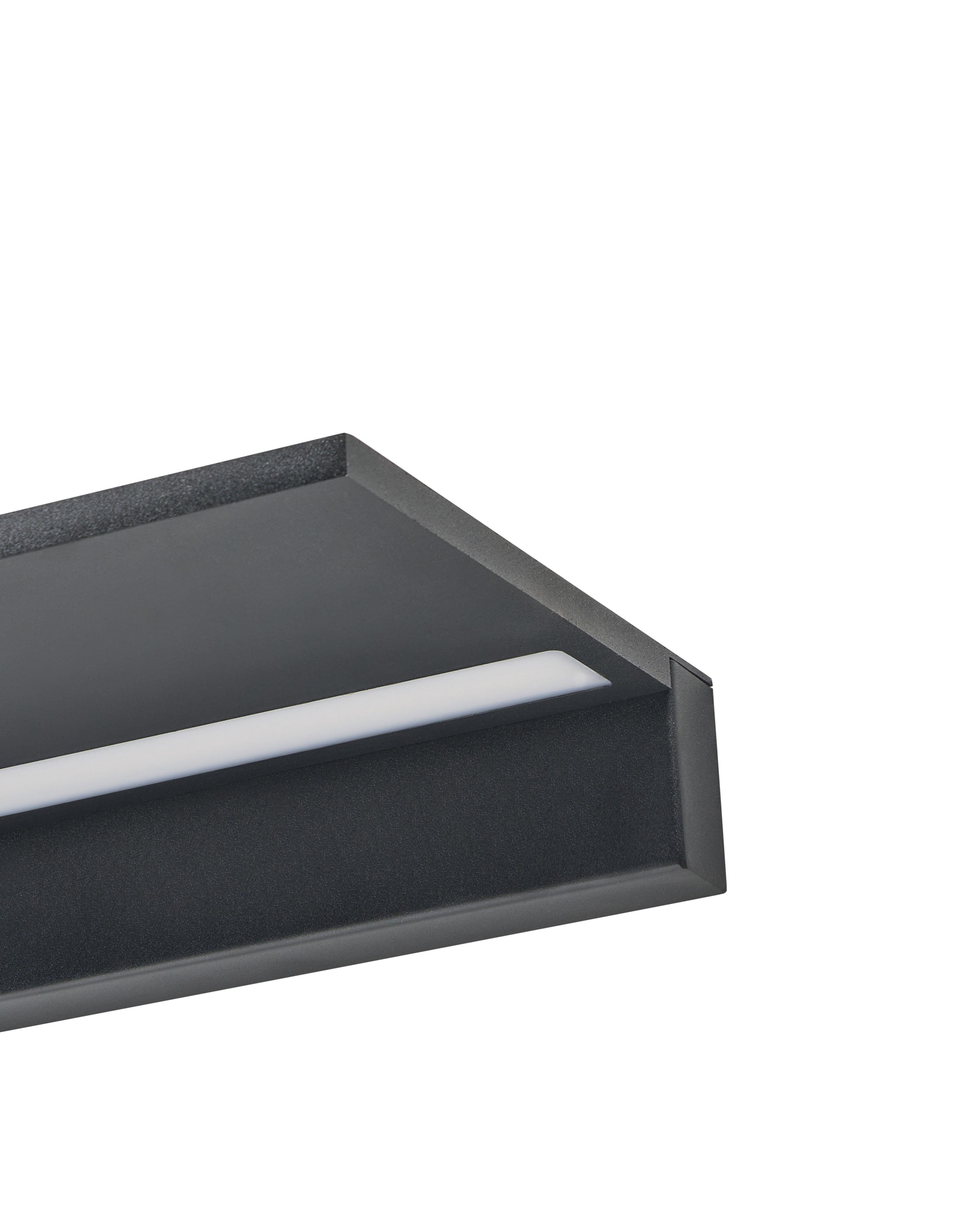 Wandlamp FERREIRA Metaal Zwart