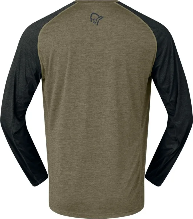Norrøna Fjørå Equaliser Lightweight Long Sleeve M'S Olive Night