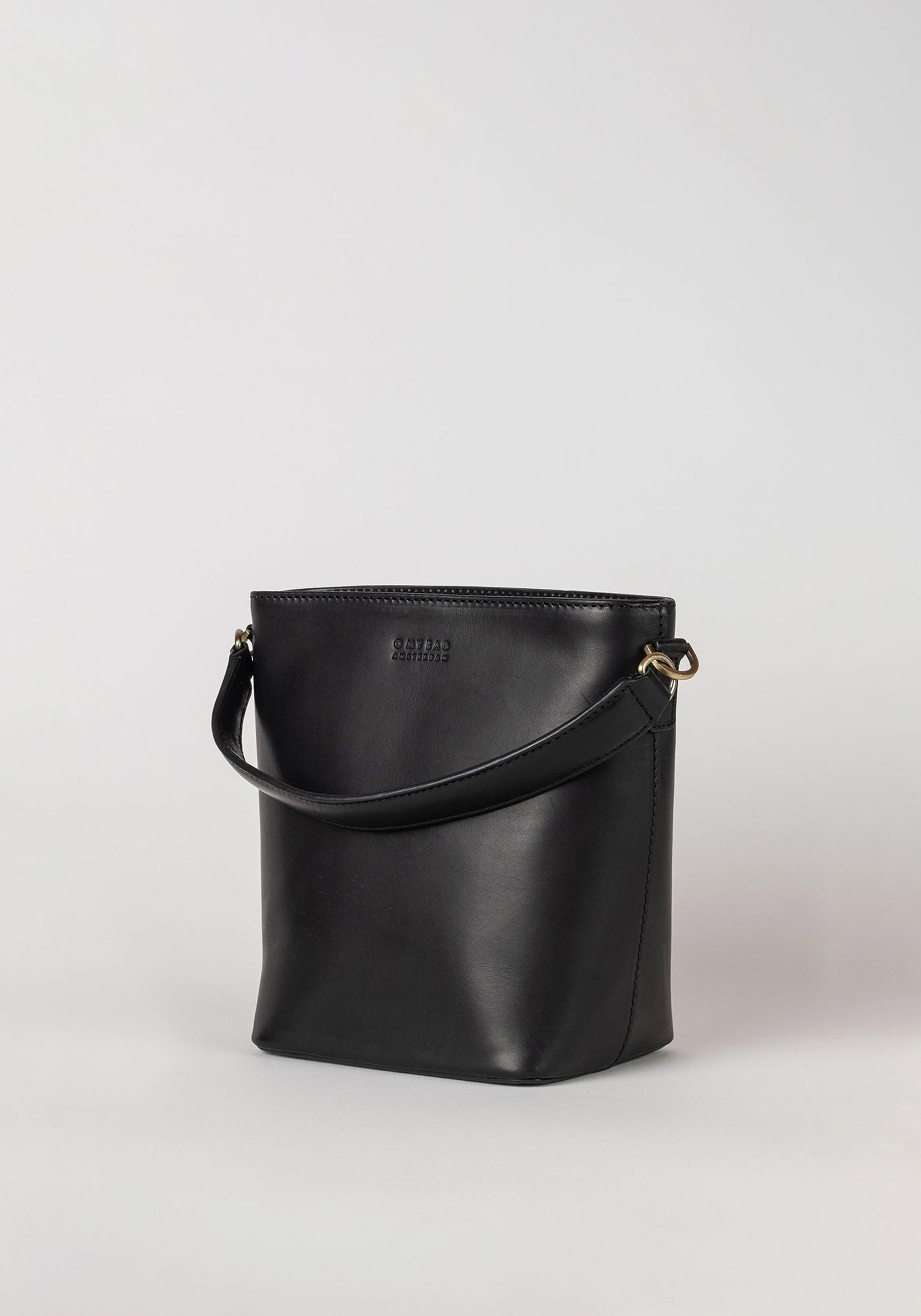 O My Bag Bucket Bag Bobbi Midi Classic Leather Black