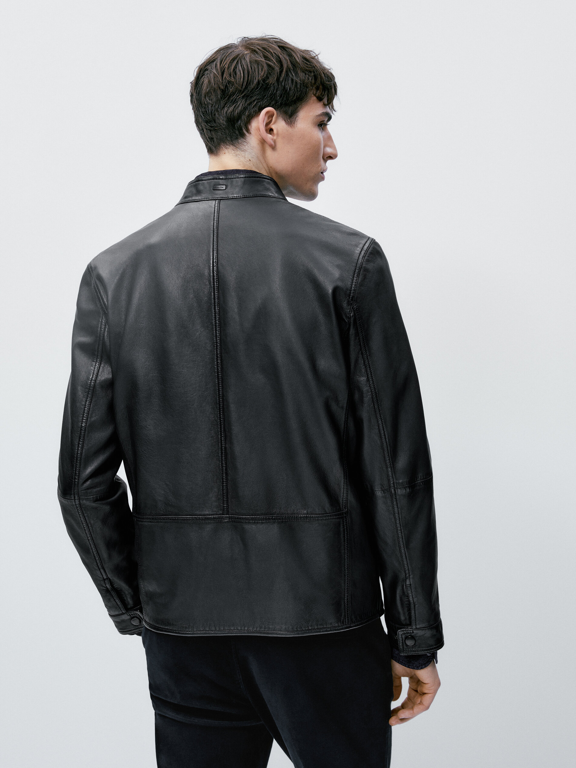 Chaqueta pele napa azul - AZUL