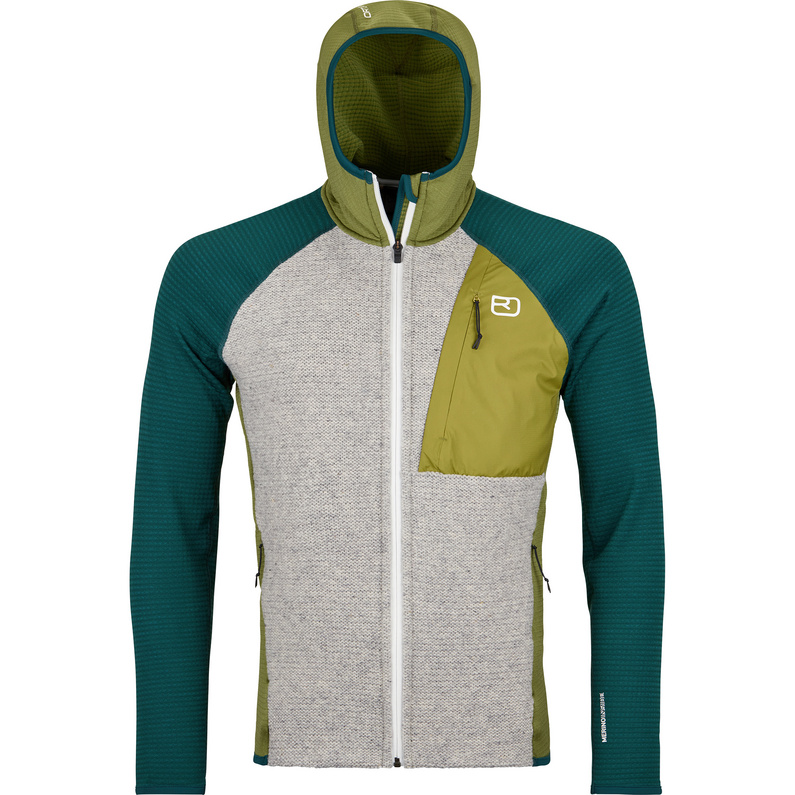Ortovox Herren Fleece GP Classic Knit Hoodie Jacke