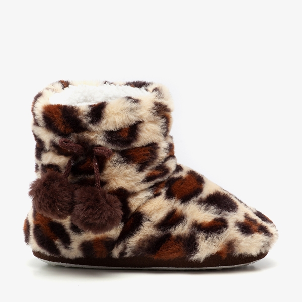 Thu!s meisjes sloffen met luipaardprint