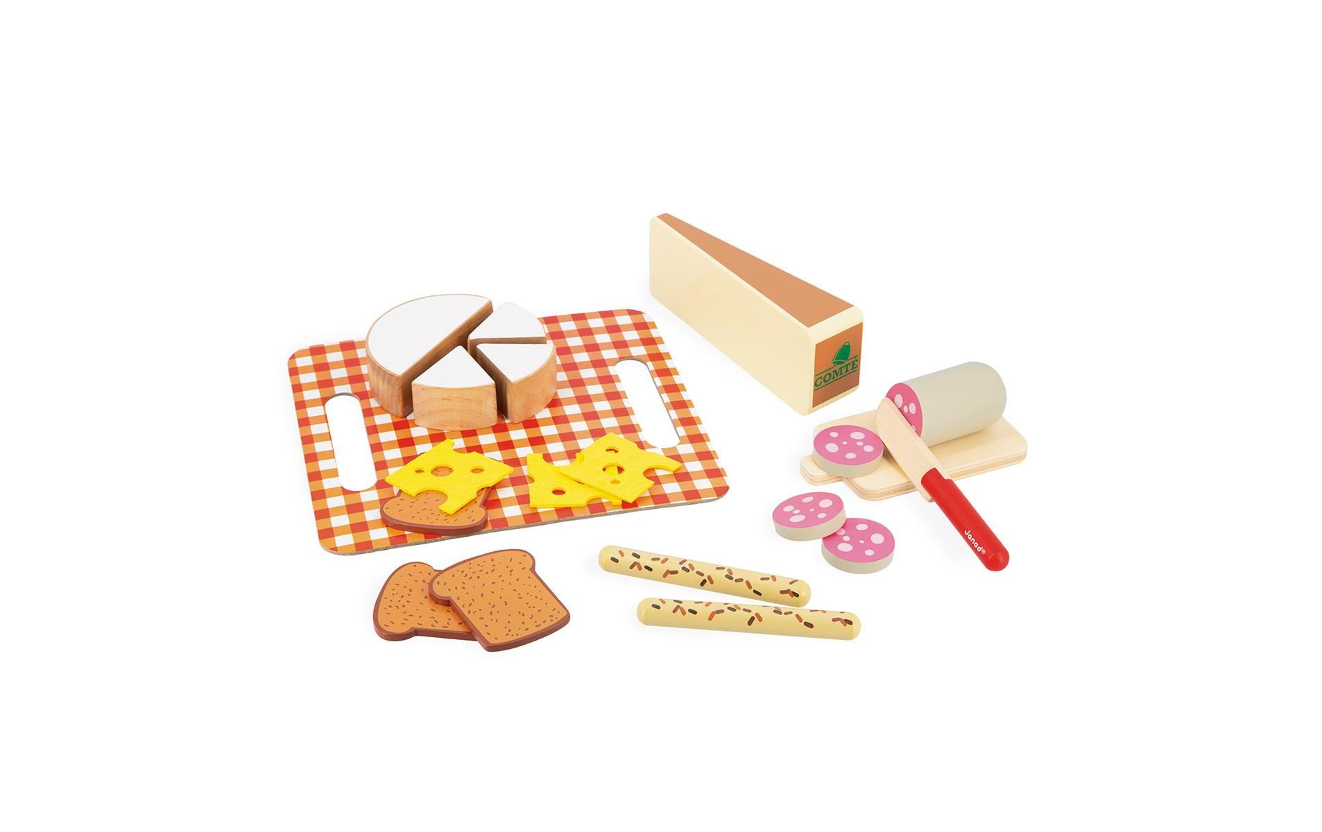 Mein erster Apero 20-teiligKinderspielzeug aus Holz und Pappe