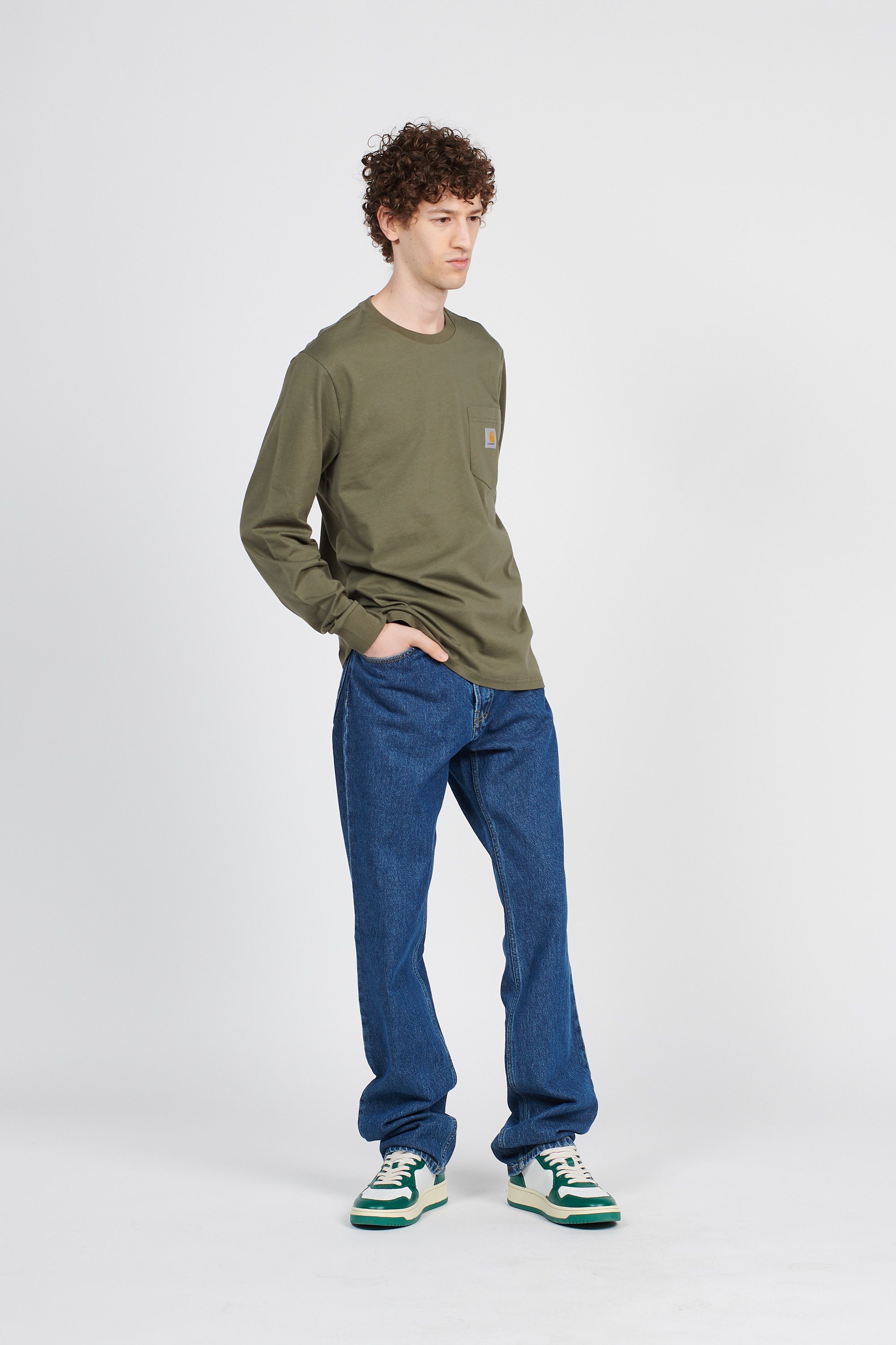 CARHARTT WIP Pantalon Nolan Bleu