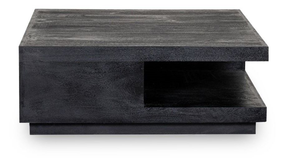Salontafel Zwart AC-49.112 Square B80 x D80 x H30 cm