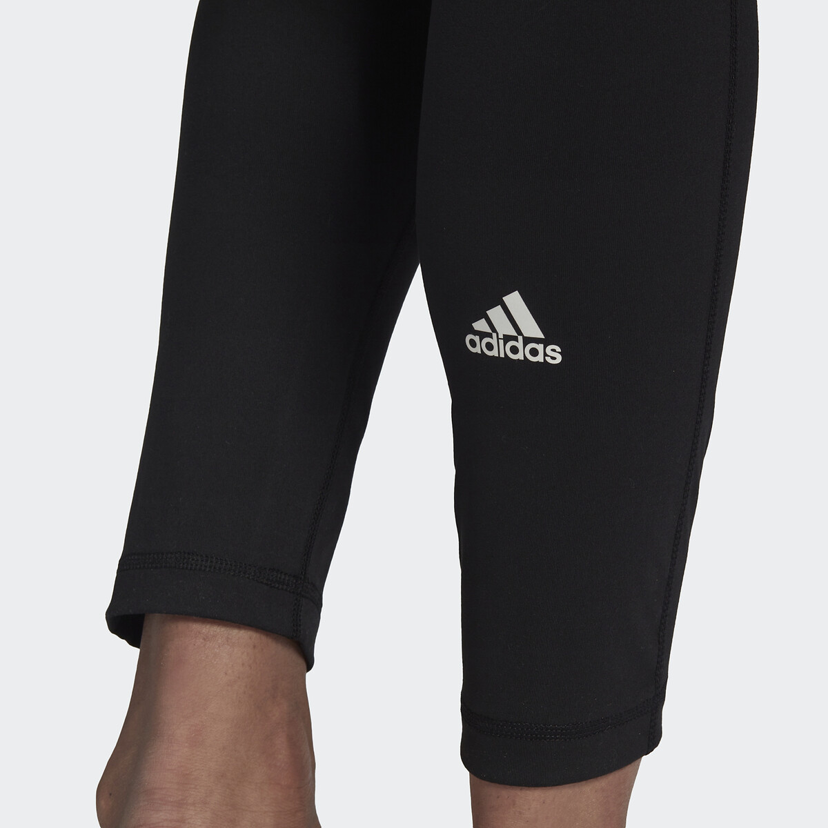 Leggings de ioga adidas Performance, cintura alta, comprimento 7/8